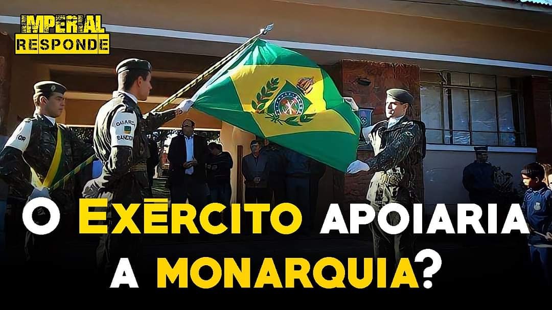 tvimperial7's tweet photo. Tem VÍDEO NOVO no canal!!!!

O EXÉRCITO APOIARIA A VOLTA DA MONARQUIA? #IR31
https://t.co/cwkZtm3bvg

Fala, Brasil! TV Imperial no ar e hoje o tema é ”O exército apoiaria a volta da monarquia?” Pois é isso o que veremos agora! https://t.co/sWLtCrzRTn