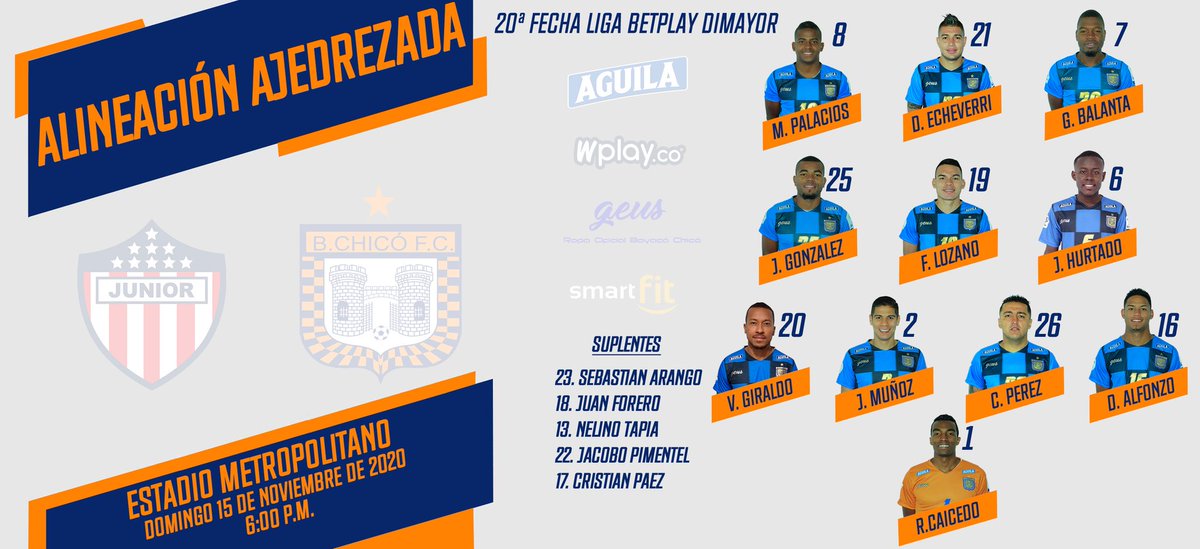 MundoAjedrezado's tweet photo. Así jugará el ajedrezado para enfrentar al @JuniorClubSA
#MundoAjedrezado
#SomosElCampeonDeBoyaca https://t.co/hK9z5gl19S