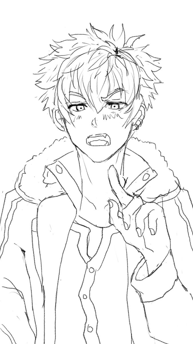 Ash wip for a thing I'm working on 