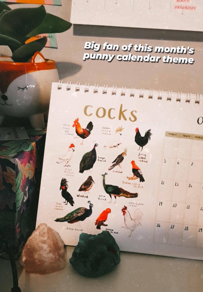 My beloved desk calendar is from Sarah Edmonds, who sells beautiful calendars, prints and pins! Her shop:  https://www.etsy.com/shop/sarahedmondsmarket
