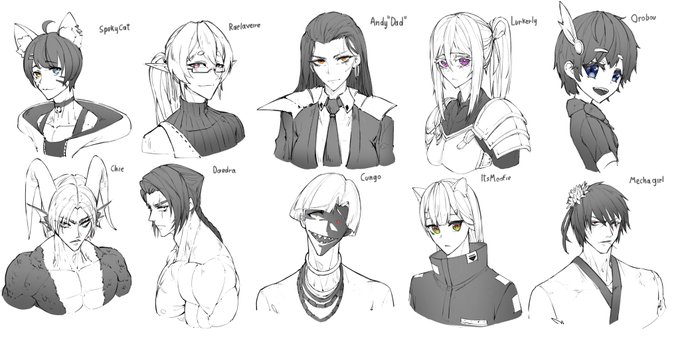 Doodle stream gender bends! 