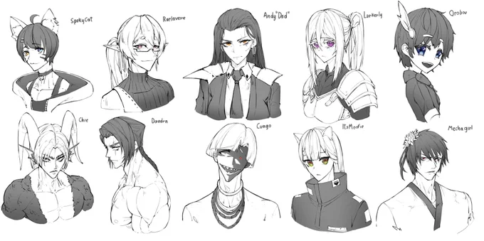Doodle stream gender bends! 