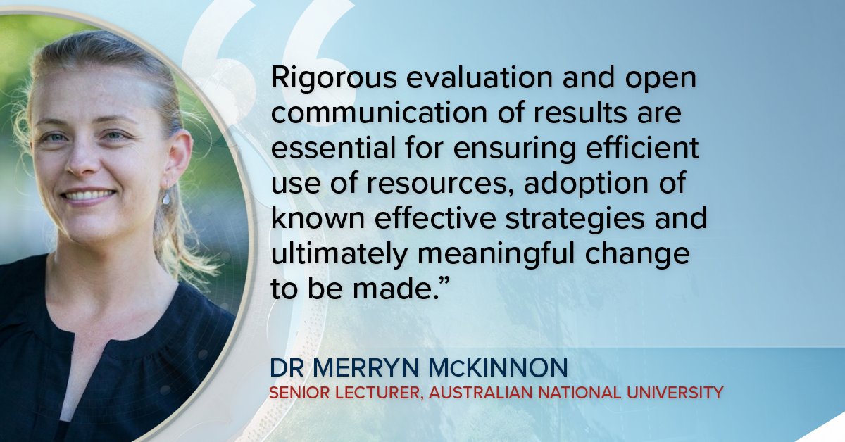 The paper also calls for evaluation results to be publicly accessible to ensure the whole sector can benefit and prevent resource wasting from reinventing actions that aren't effective.