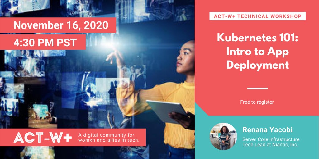ChickTechSea's tweet image. There&apos;s still time to register! 
plus.act-w.org/act-w-kubernet…