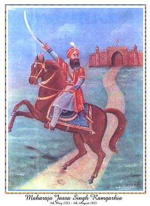 It was at this point that Jassa Singh found an appropriate opportunity one night and entered the fort along with his contingent and took the entire responsibility of its defence on his own shoulders.