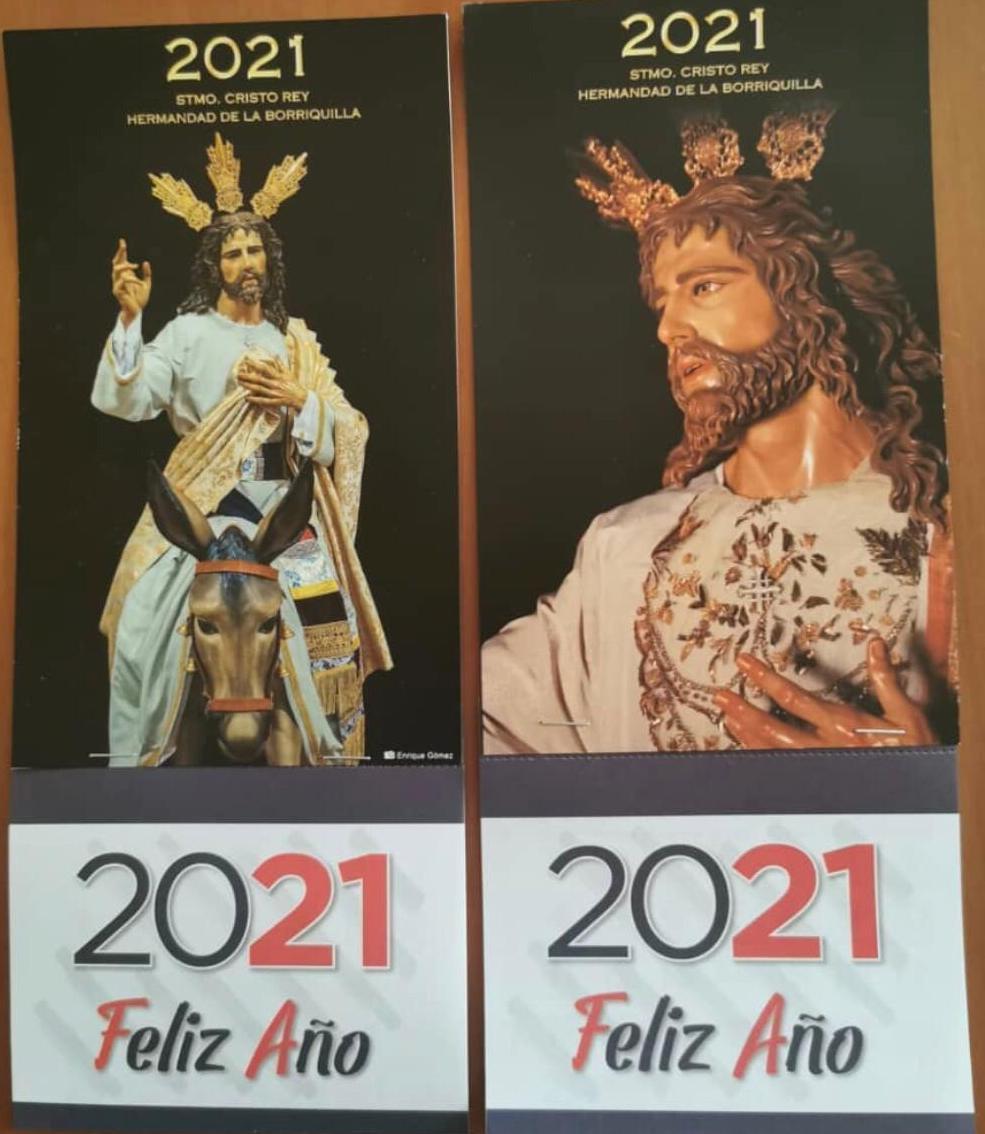 Qué mejor forma de empezar un nuevo año que con nuestro sagrado Titular, Santísimo Cristo Rey? Para eso hemos creado los calendarios 🗓️ de 2021 con la imagen de nuestro sagrado Titular 👨🏻🐴🌴 por tan solo 2€, contacta con nosotros a través de redes sociales📲.
