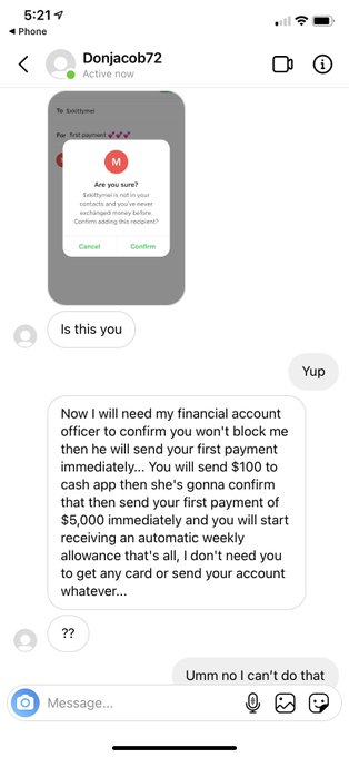 This is like the single dumbest sugar daddy &ldquo;offer&rdquo; I&rsquo;ve ever gotten and I&rsquo;ve gotten a lot of weird ones<a href="/tag/bigolive"class="tags"><span>#bigolive</span></a>