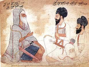 Along with this his companions came to be called “Ramgharias” because they had come to the defence of the fort in the hour of need and they had played a critical role in its defence.  Sadar Jassa Singh with his two sons Jodh Singh & Bir Singh. c 1780