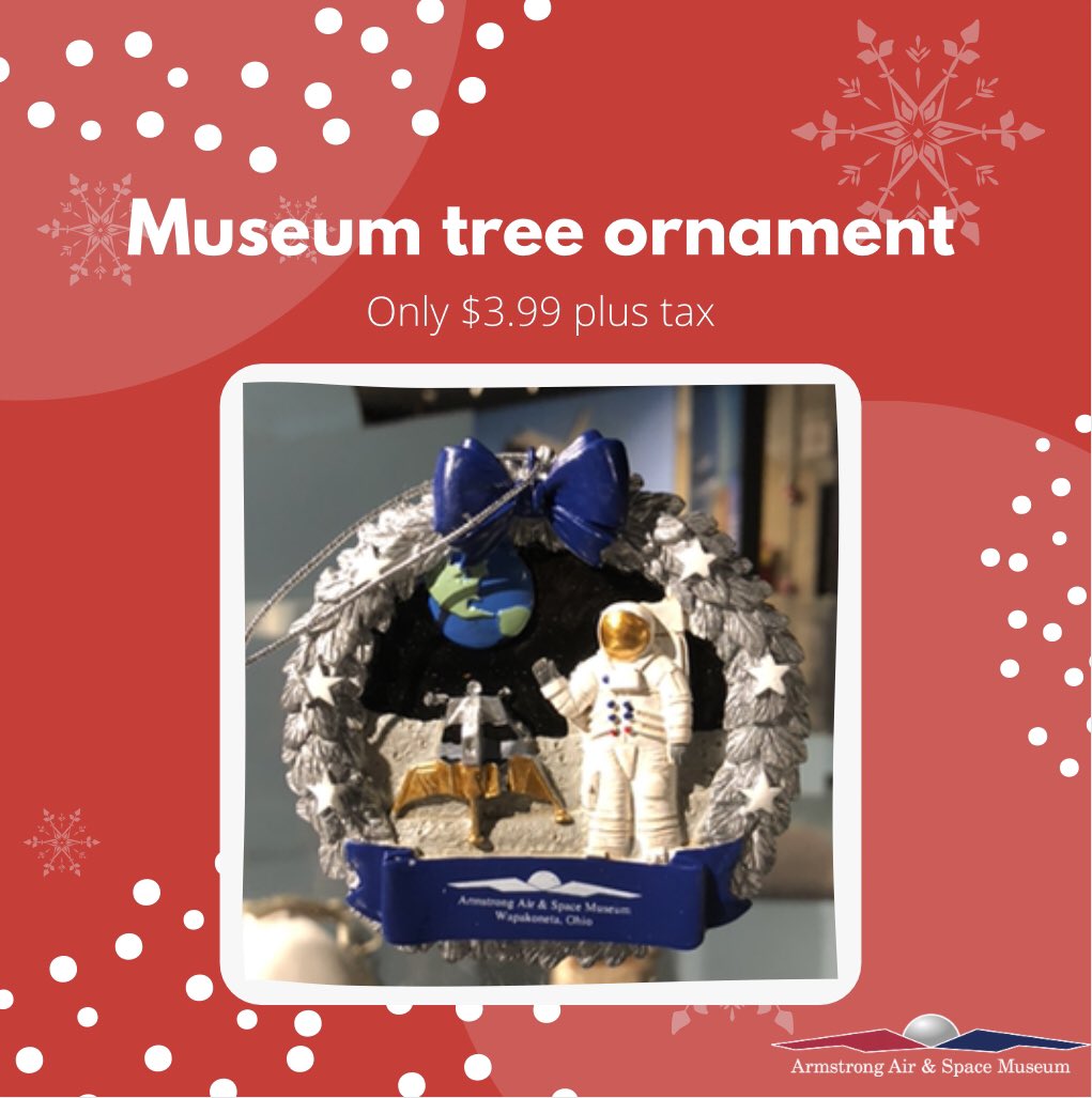 armstrongspace's tweet photo. #SaleSunday Need some holiday gift ideas? Here are some souvenirs that make great gifts from the Armstrong Air & Space Museum!
#NASA #Space #GiftsForHer #GiftsForHim #HolidayShopping #Holidays #Apollo11 #Armstrong https://t.co/NkyiI0Go8v