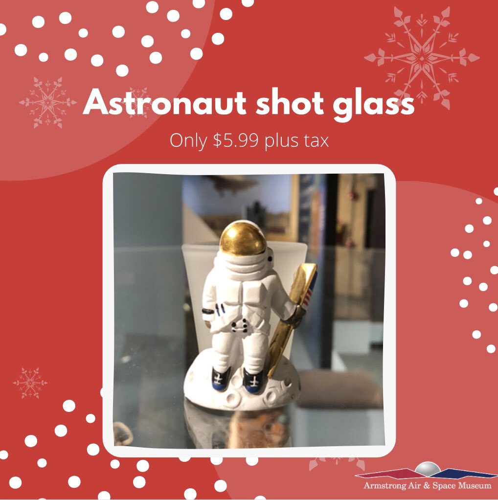 armstrongspace's tweet photo. #SaleSunday Need some holiday gift ideas? Here are some souvenirs that make great gifts from the Armstrong Air & Space Museum!
#NASA #Space #GiftsForHer #GiftsForHim #HolidayShopping #Holidays #Apollo11 #Armstrong https://t.co/NkyiI0Go8v