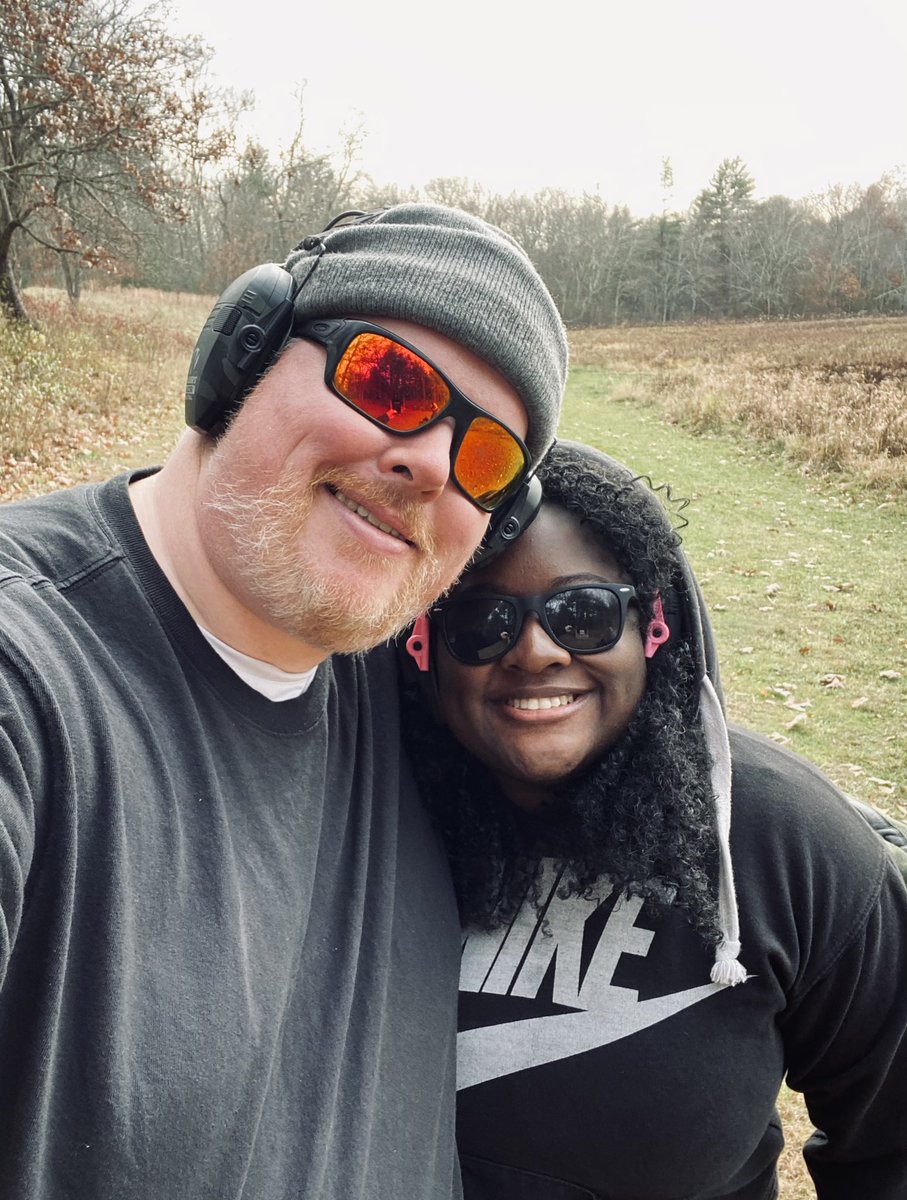pinetreesquad's tweet photo. Great #RangeDay with MrsDoc, my best friend, and my God Son. So impressed with @holosunoptics #hs503g such a high value #Optic we also had an absolute #Blast #plinking with the @Smith_WessonInc #MP1522 an extremely fun shooter. #ar15 #PewPewLife #2A #Freedom @AT3Tactical https://t.co/qMOsWkNV5I