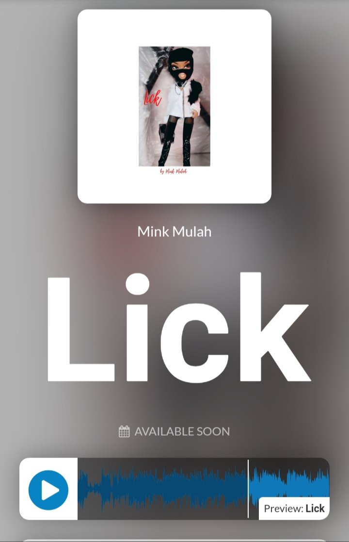 MulahMink's tweet photo. #DroppingSoon #Lick #Allplatforms #MinkMulah https://t.co/t5CzY5LCZH