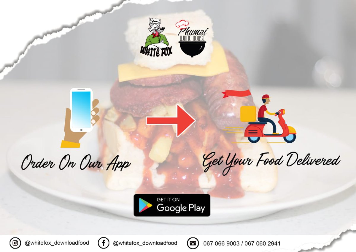OlebogengMoats6's tweet photo. Online platform for Local food, delivery done bikes or bicycle #Imhustla #walletwise  #whitefox https://t.co/fA0a6RpOez