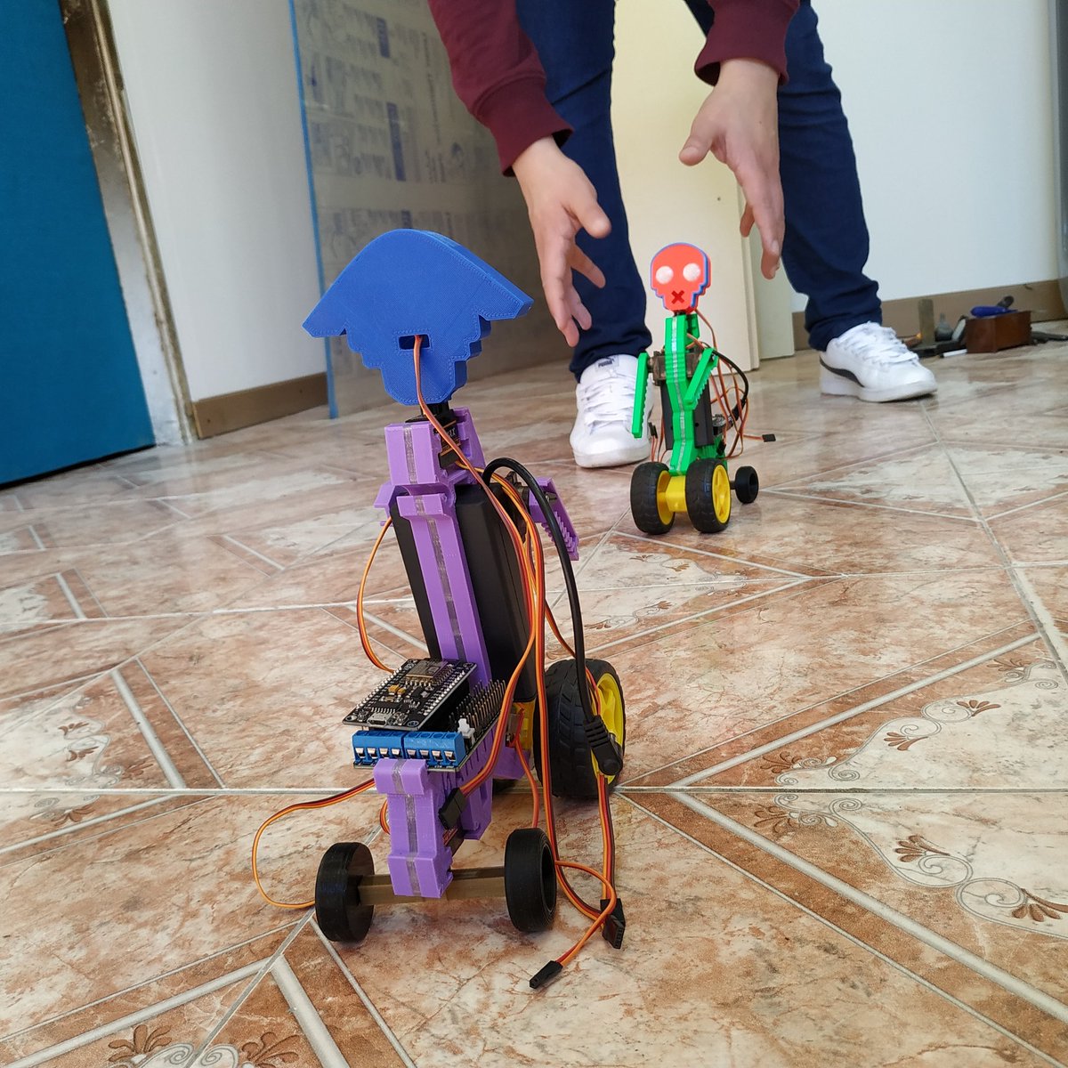 ffespechen's tweet photo. Faltan apenas unos días para la 3ra Competencia de Robótica de RGL!!! Última semana de #noviembre2020

Estamos a full ultimando detalles #Tythan y #gebot 

Además, charlas y paneles.

Robótica Patagonia @Zimatech1

#competencia #robot #SantaCruz #argentina https://t.co/xpojCWqNMV