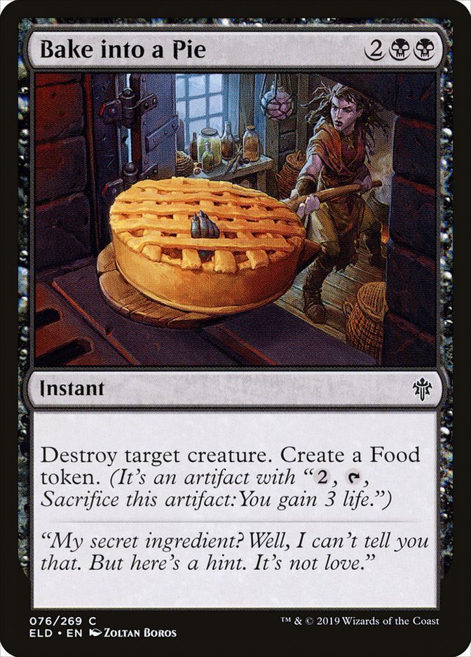 Untap_Upkeep_'s tweet photo. If we hit 100 subscribers on YouTube I will eat a copy of Bake into a Pie -Nick
#bakeintoapie #mtg #MagicTheGathering #eldraine #edh #commander #subscriberchallenge #untapupkeep https://t.co/GDtnkcPkVw