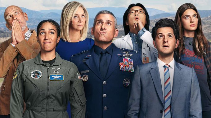 GeeksGamersCom's tweet photo. ICYMI: #SpaceForce starring #SteveCarell has been renewed for a second season at Netflix. (Source: #GetFandom.) https://t.co/GvIFLwutgb