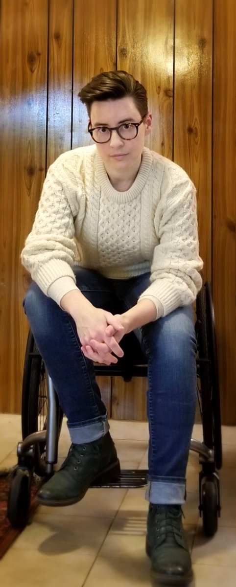 Them: disabled people can't be sexy.Me: ok, I won't.