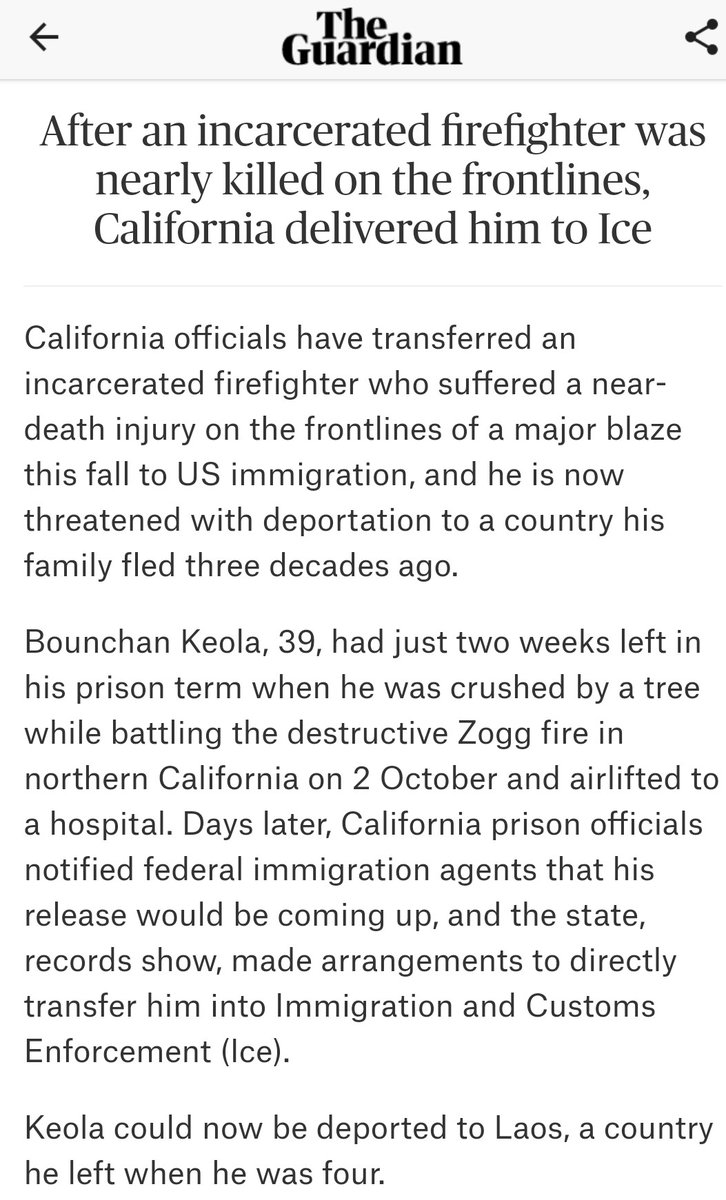 The carceral state combined with super exploitation of labor with big helping of hatred for immigrants. This is next level cruelty.