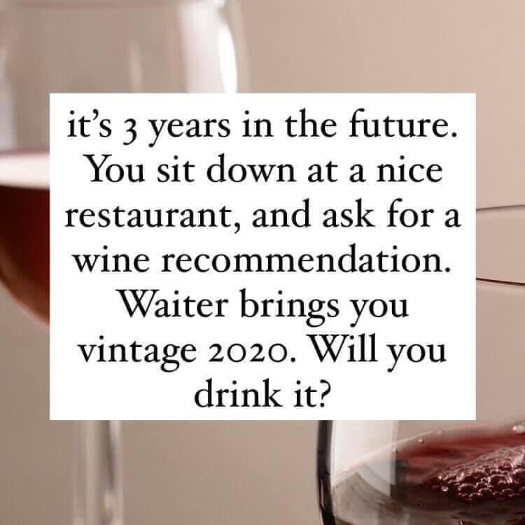 A little something to think about and your future wine choices #Vintage2020