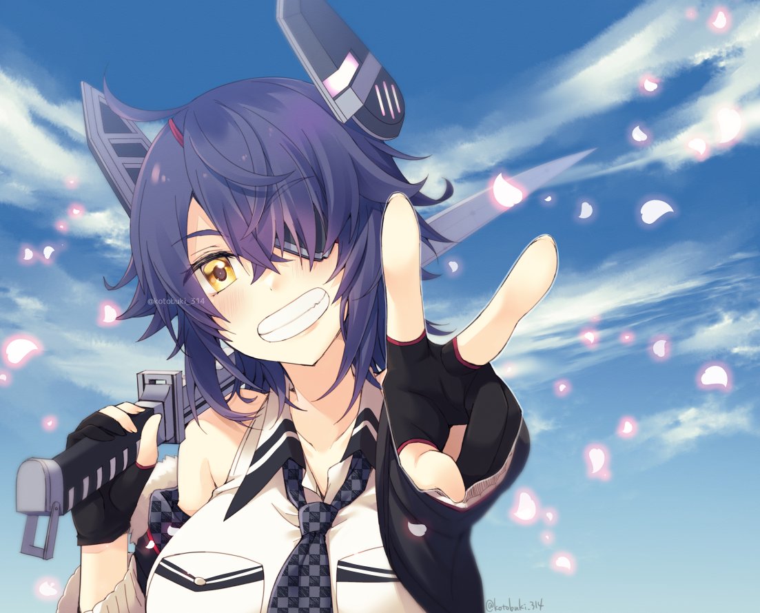 天龍ちゃんをくらえ～～～～～!!!!!
#いい天龍ちゃんの日 