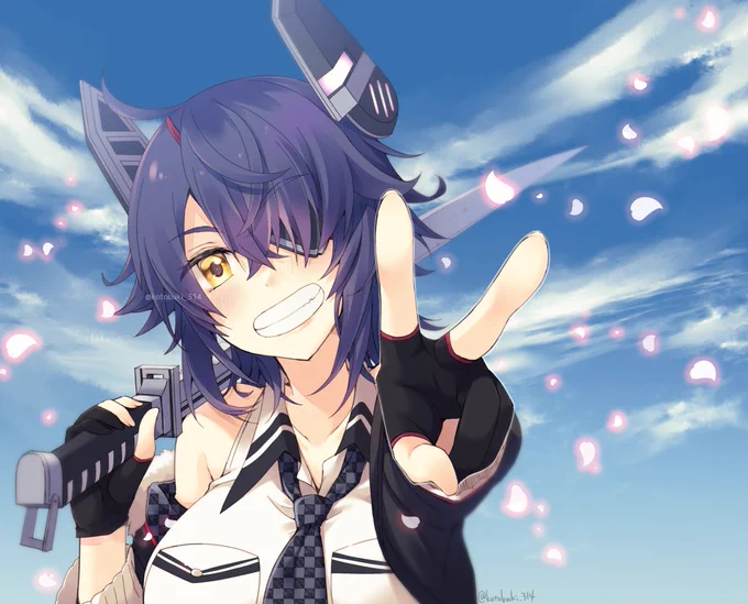 天龍ちゃんをくらえ～～～～～!!!!!
#いい天龍ちゃんの日 