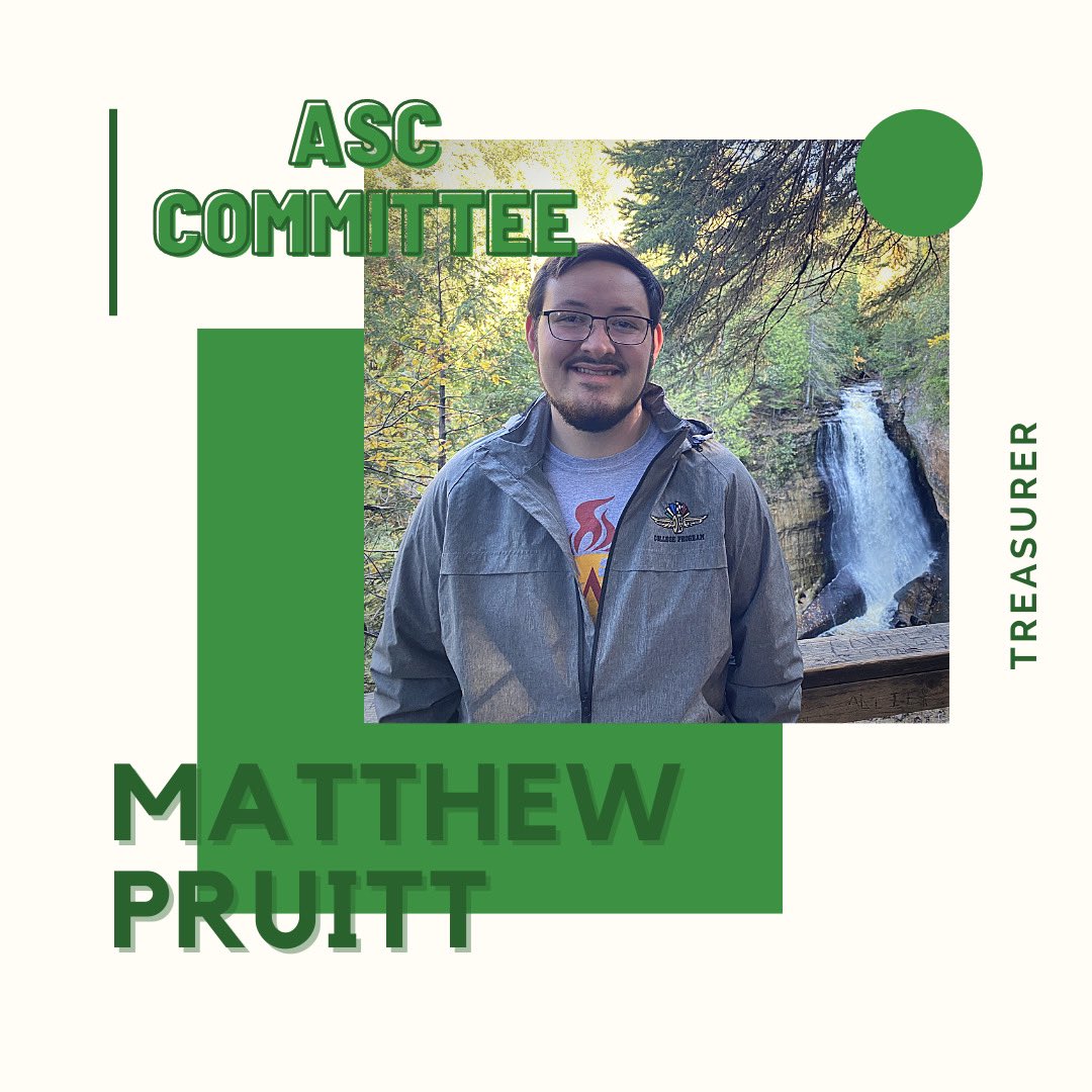WMUASC's tweet image. In case you didn’t see our Instagram or Facebook, this is Matt, your treasurer!