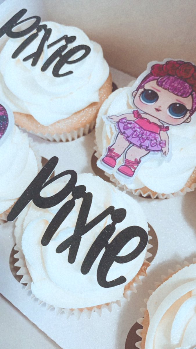 fairybakesx's tweet photo. 💫 L O L D O L L C U P C A K E S 💫 

Vanilla LOL doll cupcakes. 

#vanillacupcakes #vanilla #cupcakes #LOLdoll #loldoll #birthday #fairybakes #baking #shoplocal #supportsmallbusiness #hemel #hemelhempstead https://t.co/OEBA0fIQOo
