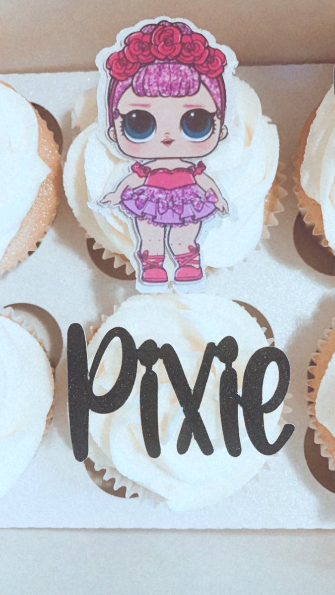 fairybakesx's tweet photo. 💫 L O L D O L L C U P C A K E S 💫 

Vanilla LOL doll cupcakes. 

#vanillacupcakes #vanilla #cupcakes #LOLdoll #loldoll #birthday #fairybakes #baking #shoplocal #supportsmallbusiness #hemel #hemelhempstead https://t.co/OEBA0fIQOo