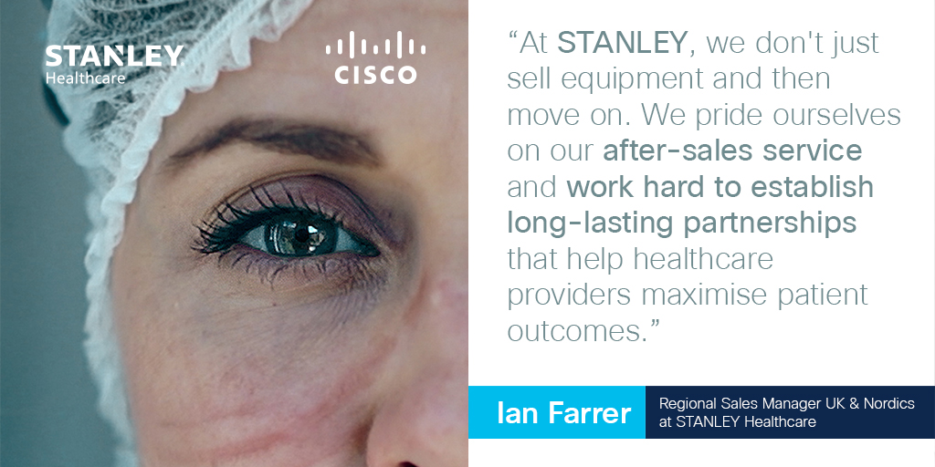 CiscoPartners's tweet photo. #Partner @stanleyhealth 🏥 found a way to utilize #technology to transform the way medical centers manage some of their most important assets - including patients. Learn how they did it: https://t.co/FtVDEg0x98 https://t.co/enRVxWJaoP