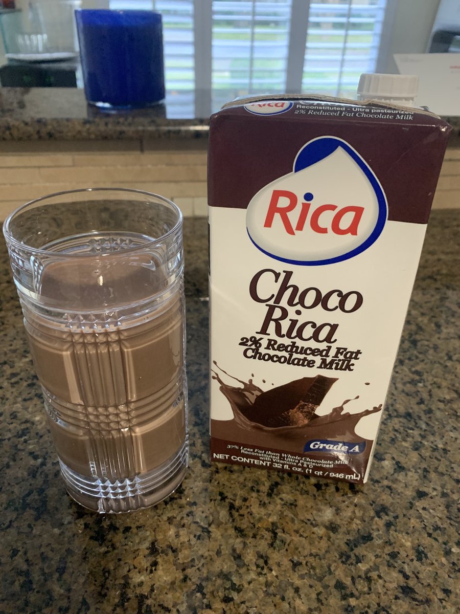 WallyBrewster's tweet photo. ❤️❤️❤️Just received my first ChocoRica since I left the Dominican Republic. My favorite drink of all time!  Thanks Pedro and William for the care package!  It won’t last long but will enjoy every ounce!!! #Rica #RepublicaDominicana https://t.co/BYTZwAgEfY