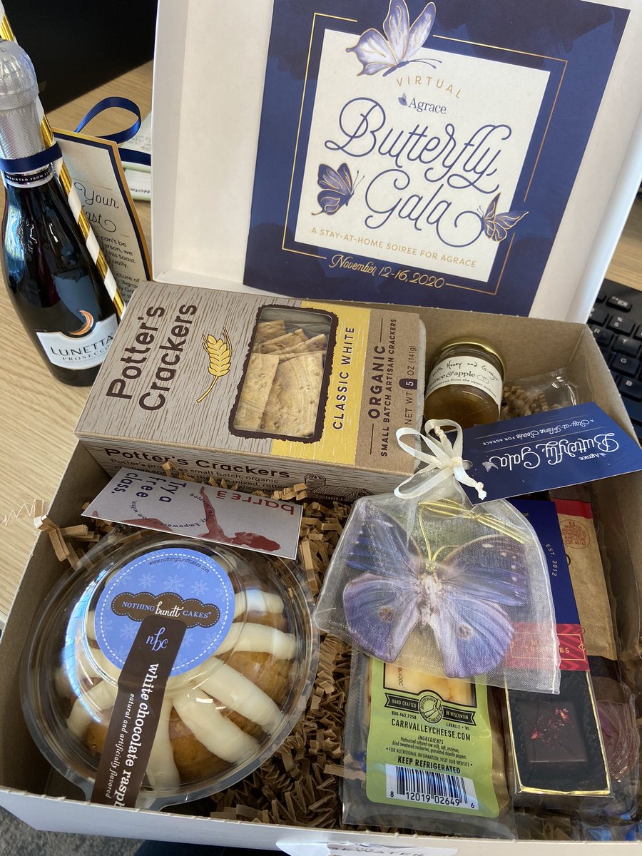 GabriellaRusk's tweet photo. #PostYourToast! πΎ Cheers to the virtual @AgraceHospice Butterfly Gala! π₯ π¦ I loved opening up my box of goodies and celebrating from afar all the good this organization does for our community.
To learn how you can help, watch our interview here: https://t.co/vVzoC08eIt https://t.co/qVVMbKc8CO