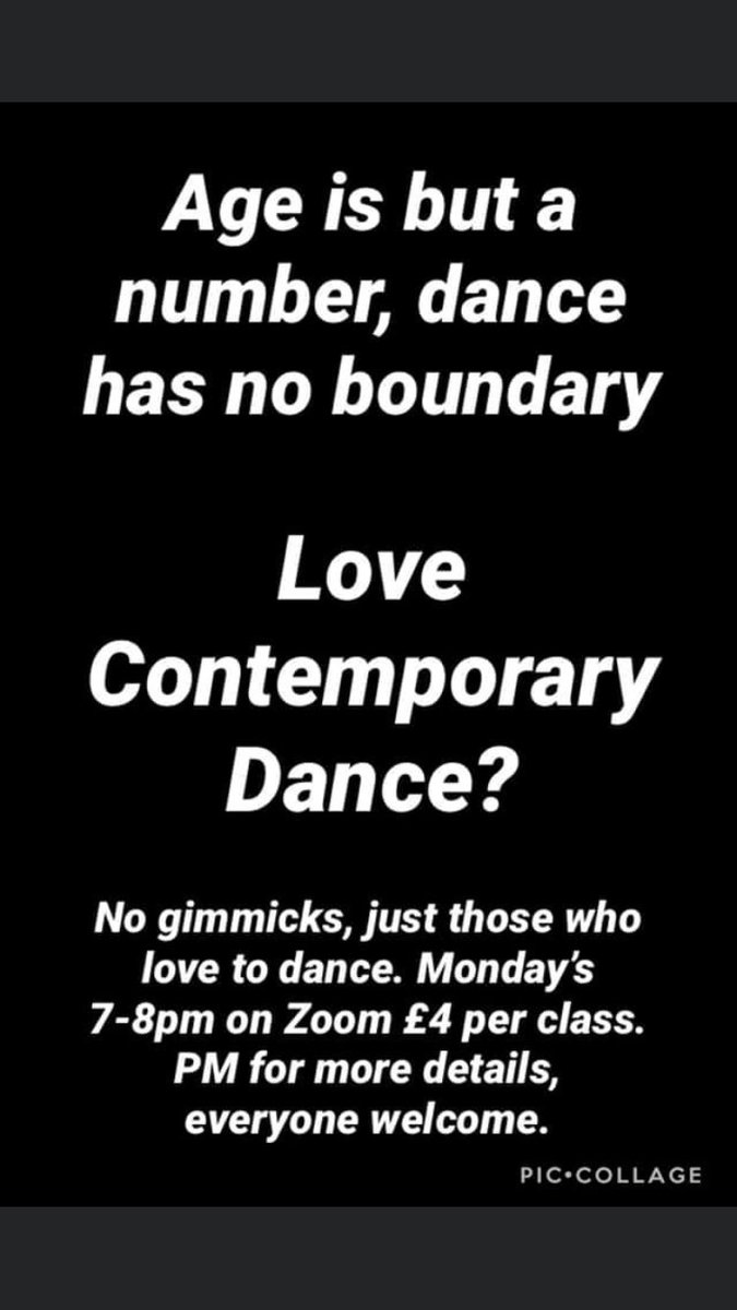 We are connected to so many wonderful dancers that we don’t want anything to get in the way of us coming together. So, get involved - no boundaries, just get involved. PM for details 💪🏻