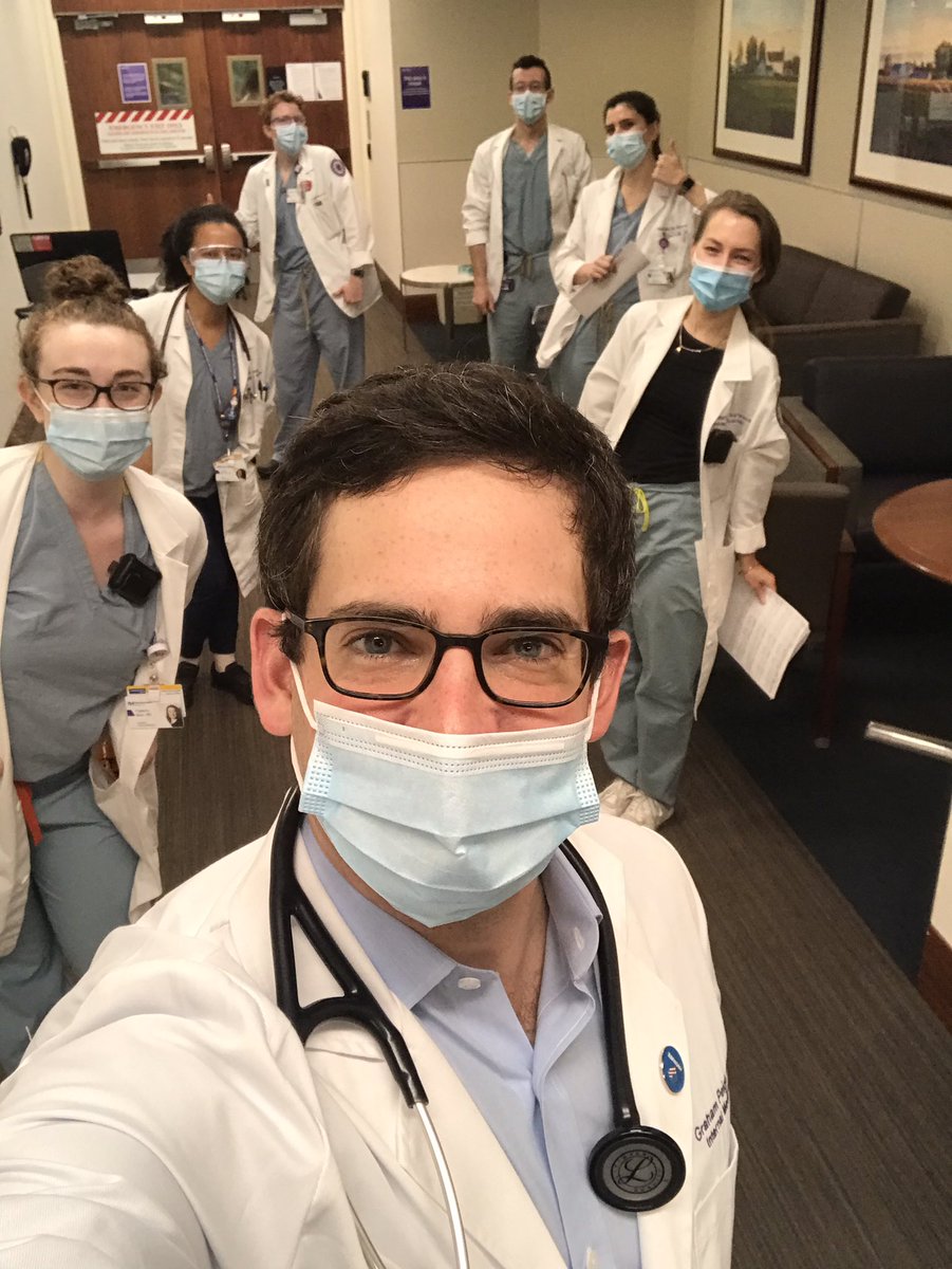 GrahamPeigh's tweet photo. So proud of my @NU_IntMed team. Over the past 3 weeks, they have shown immense amounts of intellect, care and compassion towards all of our patients, and each other. Amazing reminder of why this is the best job in the world. @NUFeinbergMed @NUIM_Chiefs. https://t.co/uCOJxFu0Po