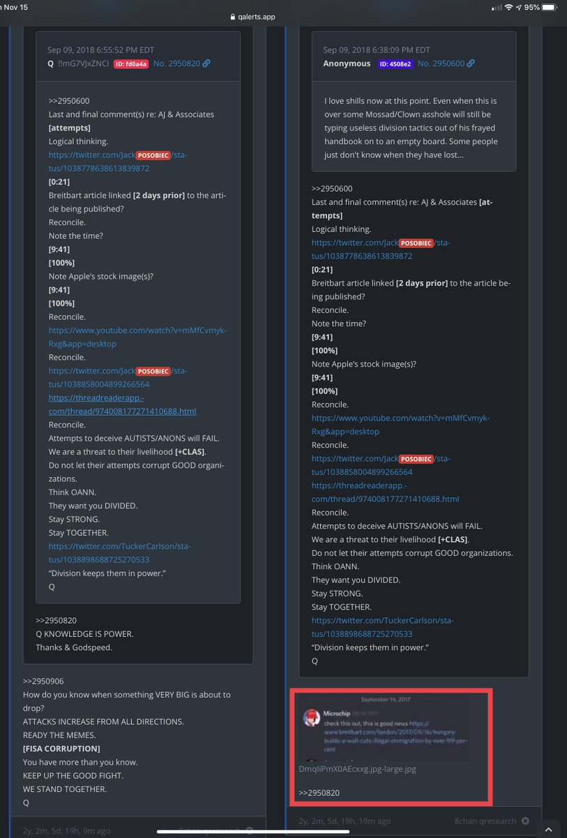 Why does Q specifically refer to Posobiec, OANN and Microchip, as well as their story about Q’s origins? What is this op about? Who are they covering for?