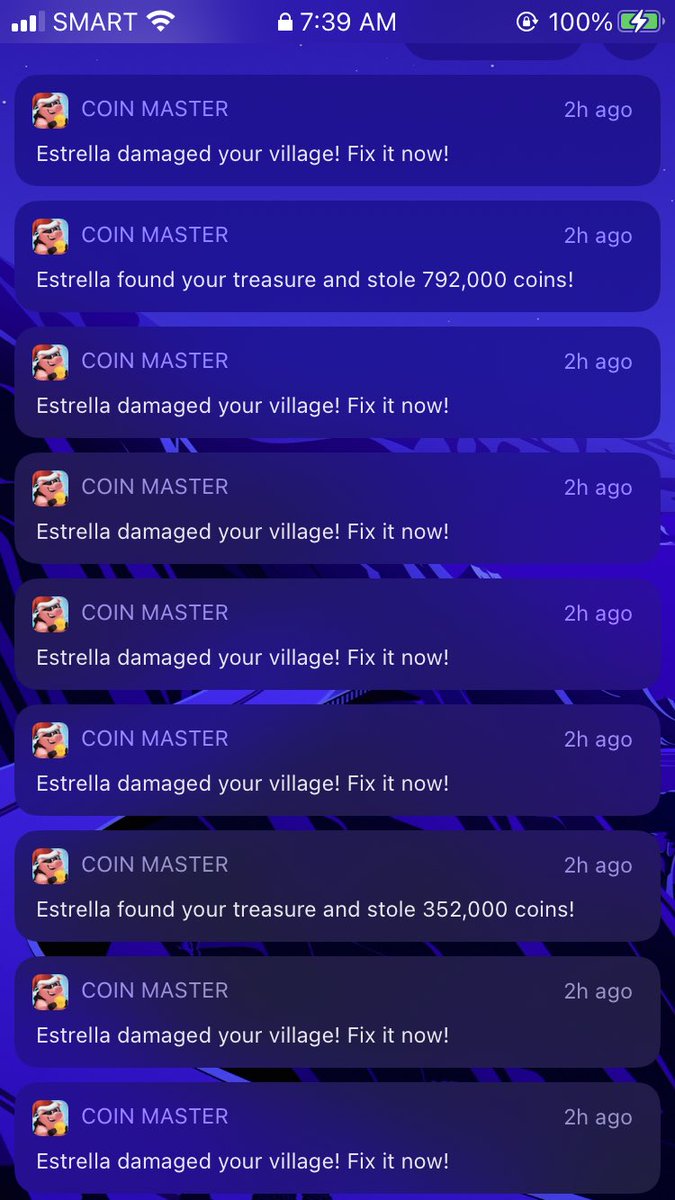 superblanchy's tweet photo. FUCK U COIN MASTER DILI KO KA REVENGE https://t.co/aCKXC6RRDH