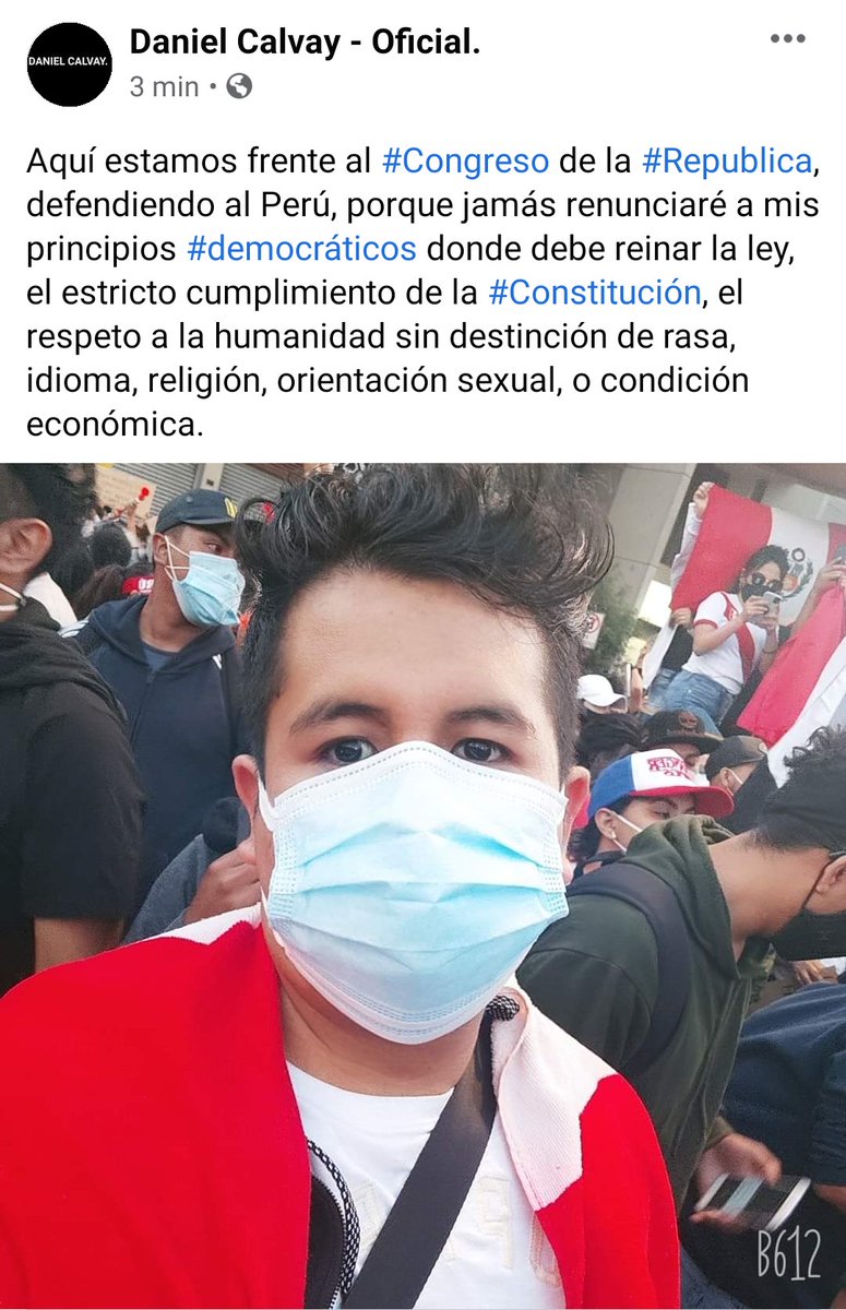 Hoy es el inicio de un País con justicia social, esa justicia que nosotros los pobres siempre anhelamos. Viva el inicio de un Perú con más igualdad ante la ley.