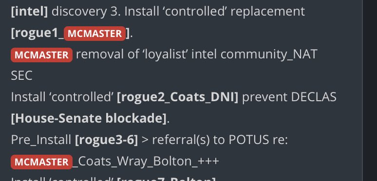 Q never changed its opinion about the General tho. 