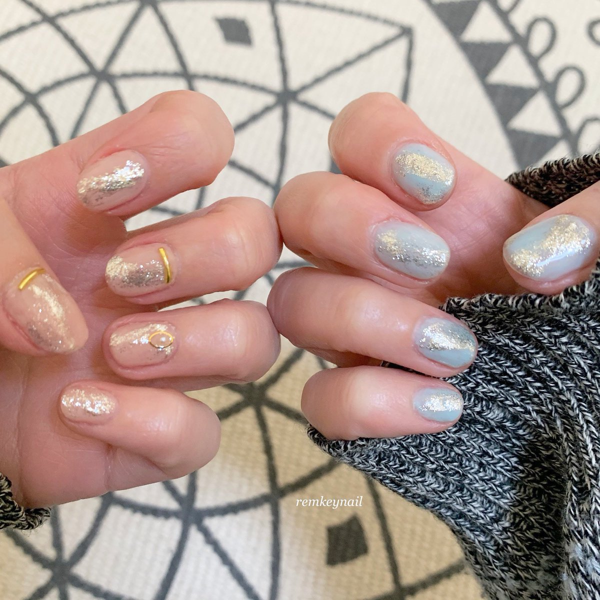 ラメネイルデザイン