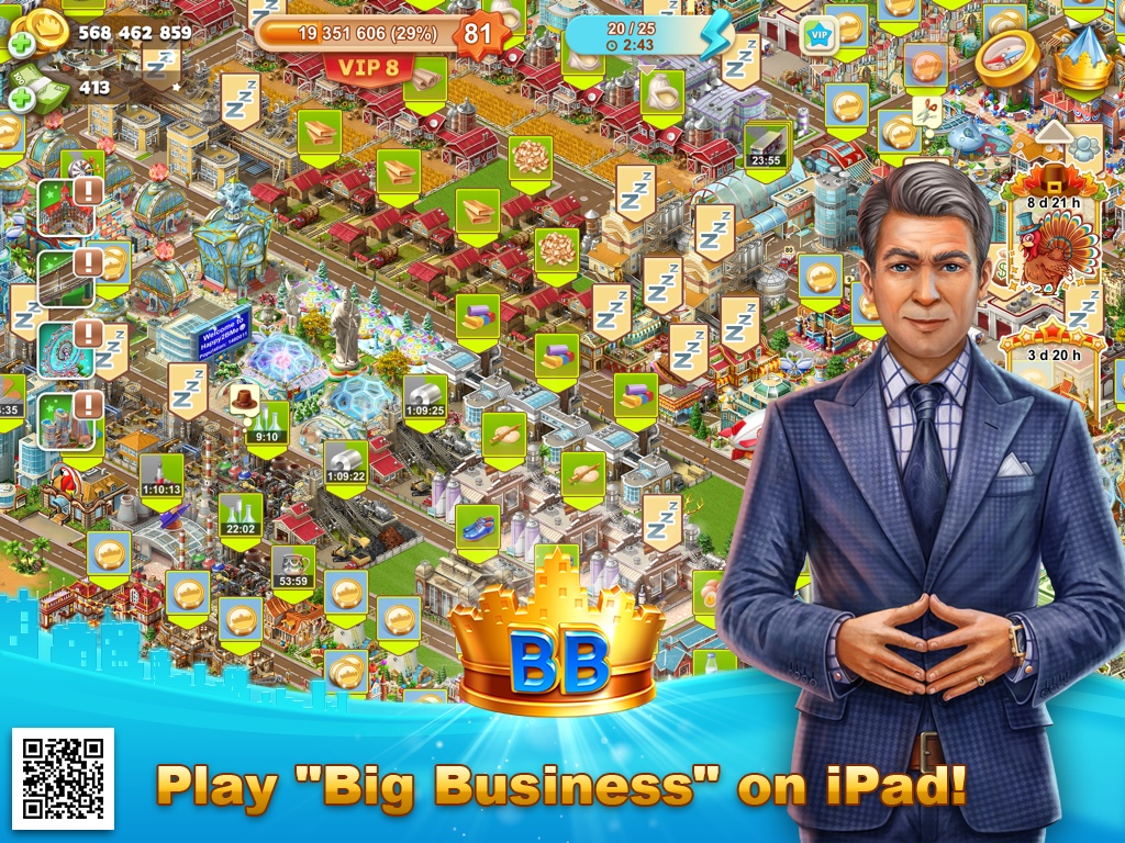 Start playing Big Business HD for iPad gigam.es/tw_Busscreen #ipad #ipadgames #gameinsight