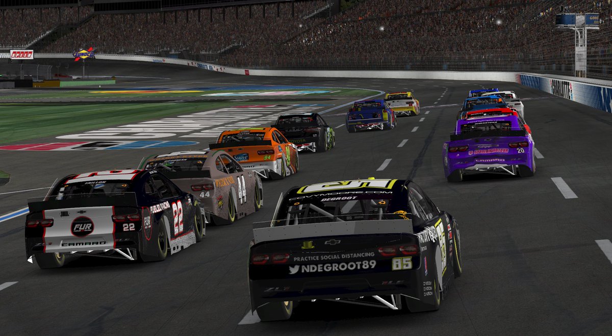 And then completing the  @EliteRacing_ Double with 600 miles at Charlotte. 