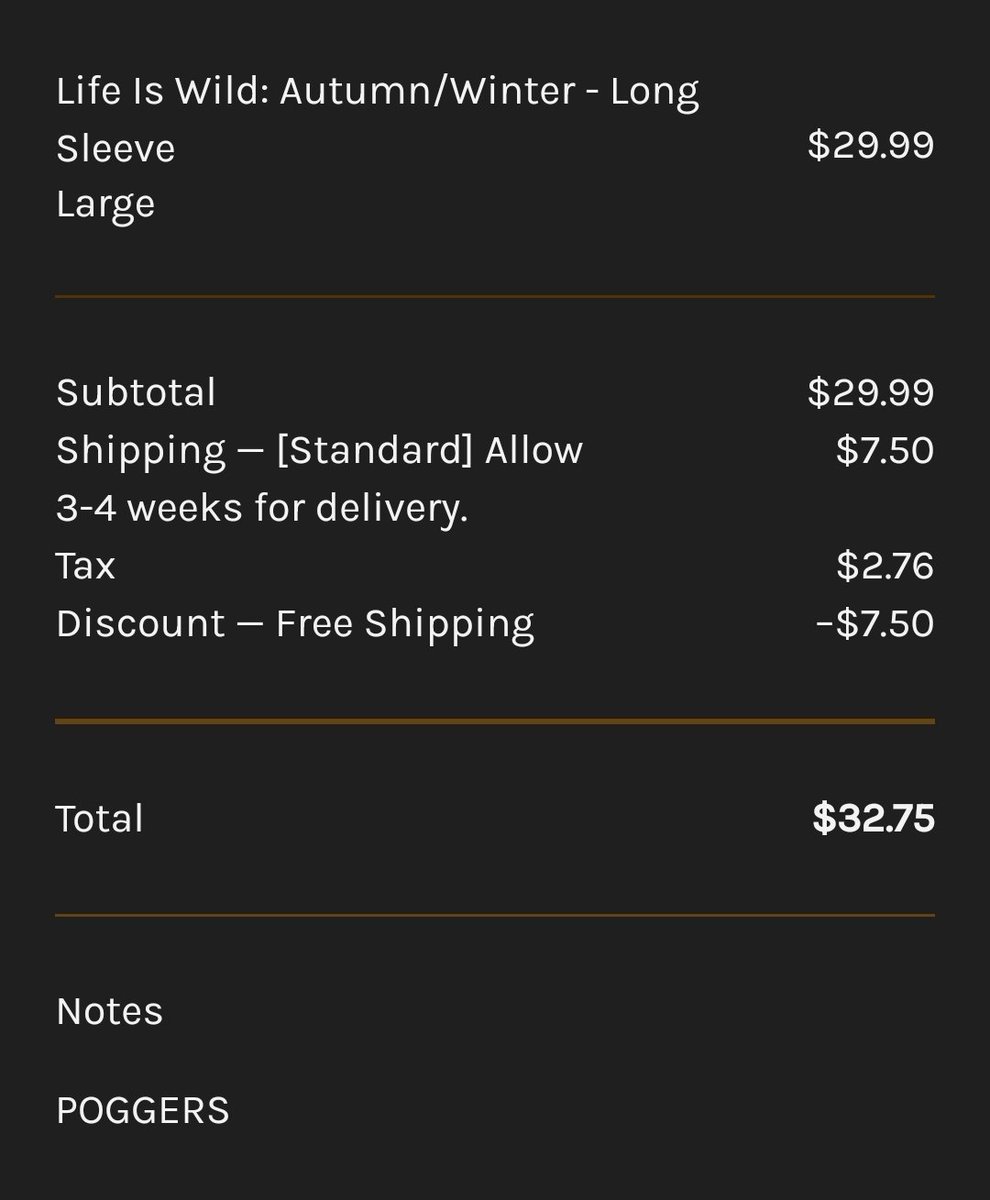 Thanks to <a href="/ThisJusting/">Justing</a>'s very informative post-game interview, I was able to secure free shipping with code: WILDHEART. That's code: WILDHEART. Wow, I am Pogging now. Again, that is code: WILDHEART. #NotAnAd