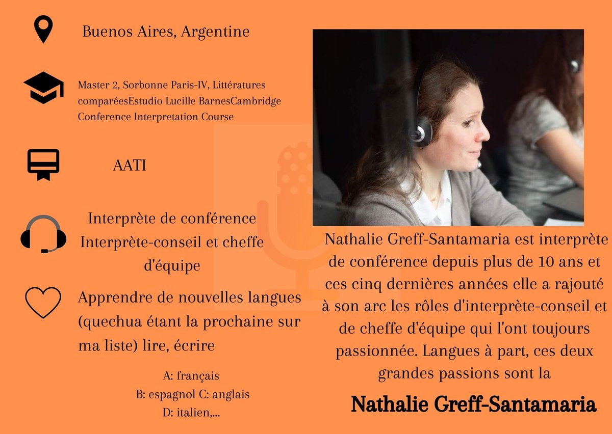 ameri_vox's tweet photo. Notre plus récente recrue : La française la plus argentine du groupe! Je vous présente Nathalie Greff-Santamaria! Bienvenue à AmeriVox! https://t.co/b0nUuqRLJo