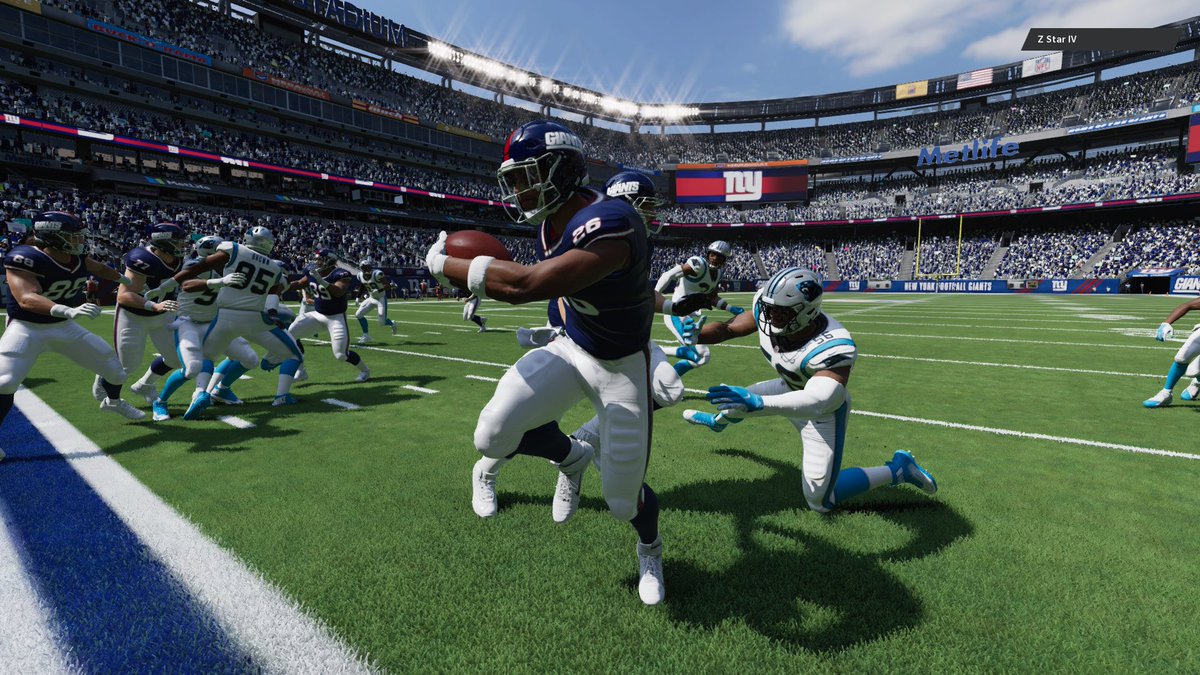 Panthers_MBL's tweet photo. Week 12 || Panthers 21 Giants 39

The Giants were unstoppable. We could not contain Saquon (4 TDs) and Trubisky with a near perfect QB rating 21/22 311 yds 2TDs. New York scored on every possession. The loss has us even with Tampa with a 7-4 record. https://t.co/iv4TiFKY9H