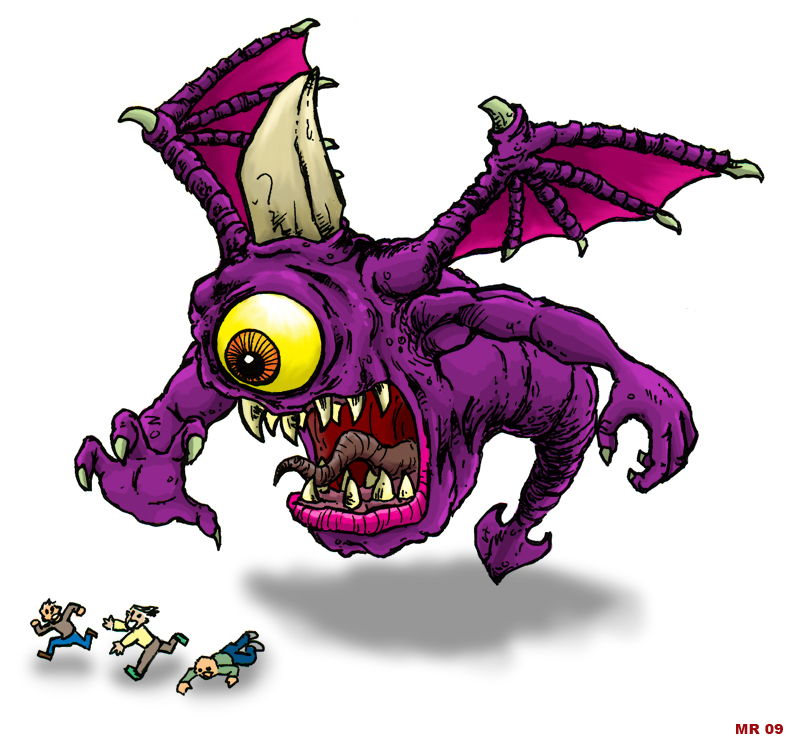 The Democrats sent flying purple people eaters to devour Republicans and th...