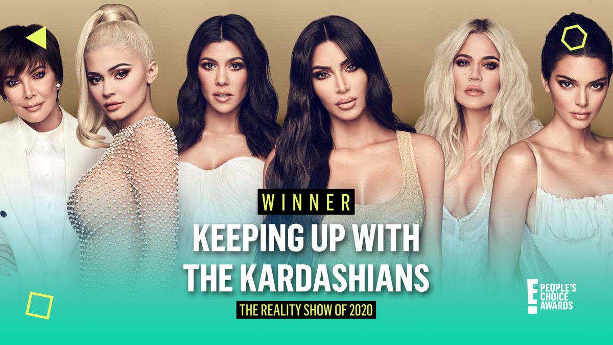 DOLLS, YOU DID IT! 💋#KUWTK took home the @peopleschoice for #TheRealityShow of 2020! #PCAs https://t.co/bZi1HmBD3t