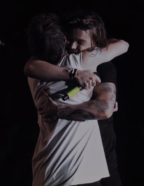 hugging someone they love