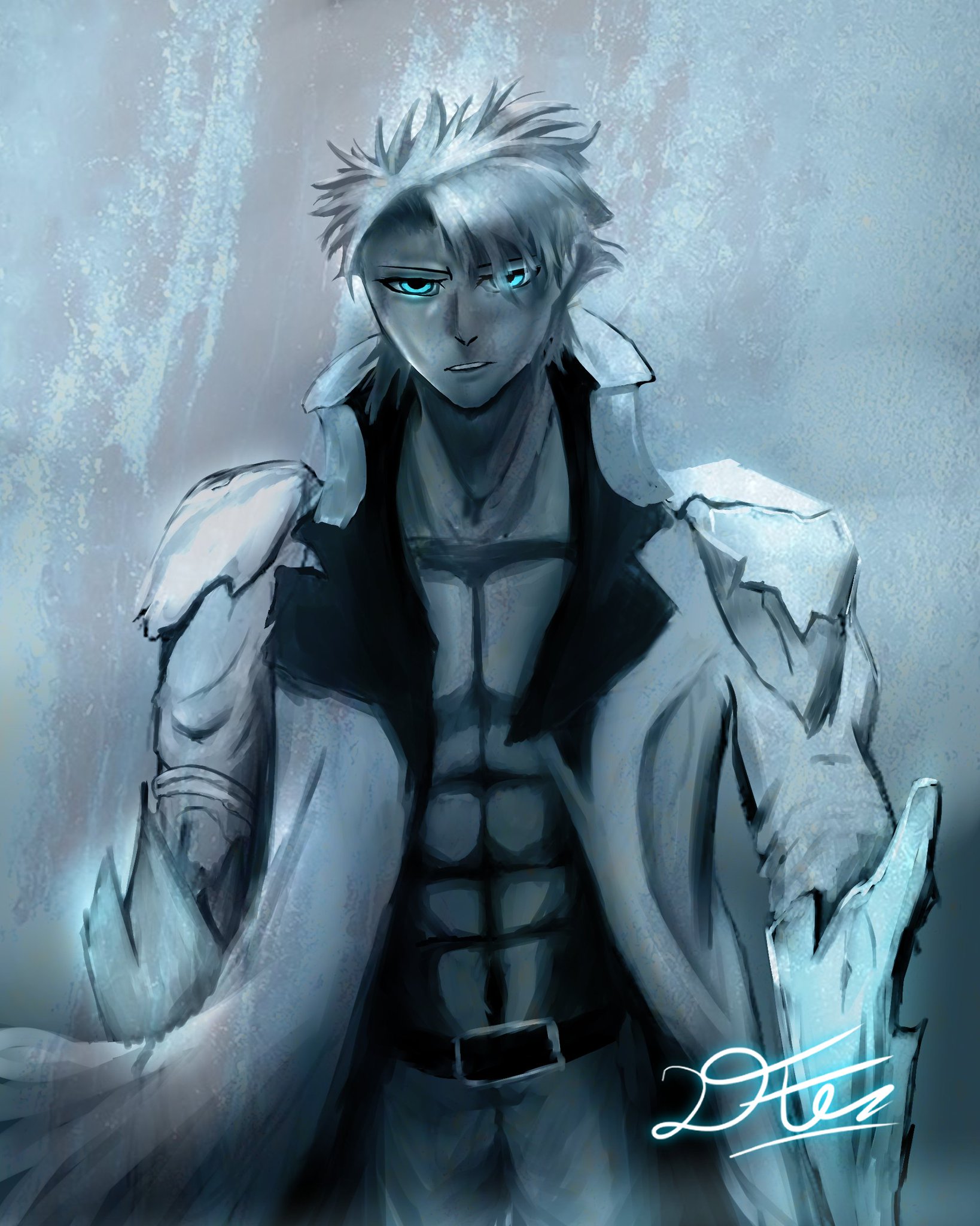 Toshiro Hitsugaya Hollow Manga