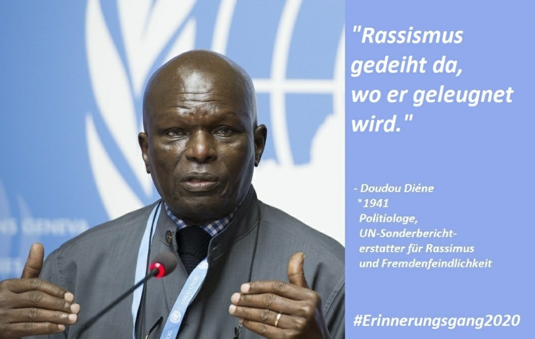Erinnerung2020's tweet photo. #Rassismus gedeiht da, wo er geleugnet wird."
#TudeinenMundauffuerdieAnderen #schuleohnerassismusschulemitcourage #rassismus #Antisemitismus https://t.co/ypsst1SPAx