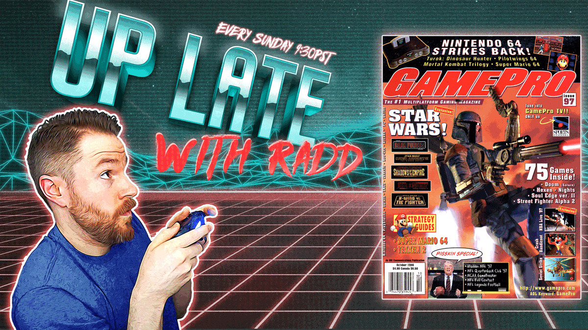 Raddland's tweet photo. https://t.co/mUS3Rh2SAr

We're baaaaaaack, October 1996! Time Commando and Perfect Weapon in this issue. The stars have aligned! DO NOT MISS THIS! Nothing but the finest games....?

#TimeCommando #PerfectWeapon #JediKnightsDarkForces2 #SteelHarbinger + More! https://t.co/mlDAcPJ8bC