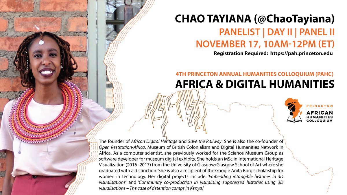 Register here pah.princeton.edu